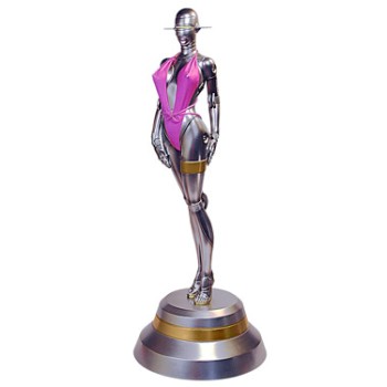 Fantasy Figure Gallery Statue 1/4 Sexy Robot 001 in Pink Bathing Suit (Hajime Sorayama) 55 cm